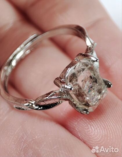 Херкимерский Алмаз кольцо