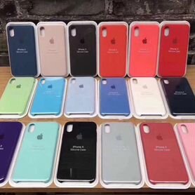 Чехлы на iPhone X Silicone Case оптом