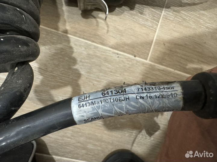 Кабель спиральный перекидной Scania оригинал 15пин