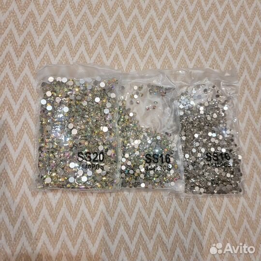 Стразы ss 20 Crystal AB 1440 шт
