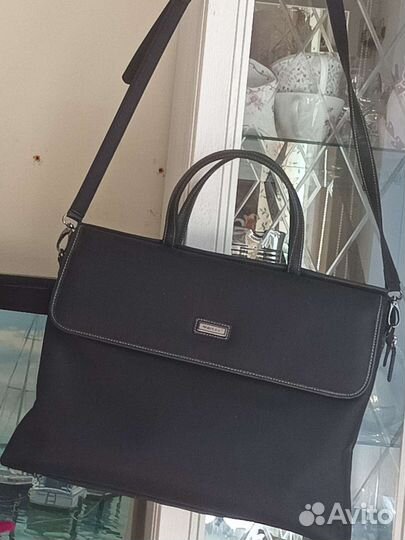 Сумка для ноутбука с длинным ремнем