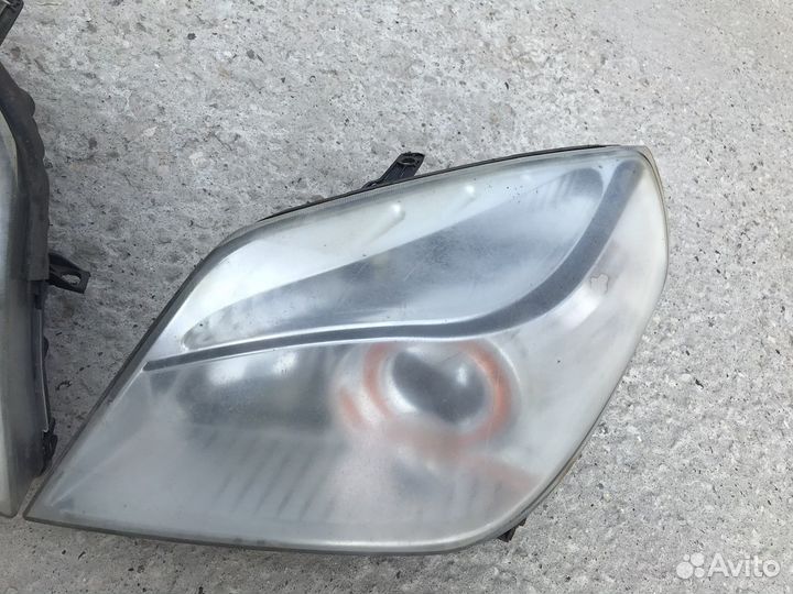 Фары на geely мк кросс