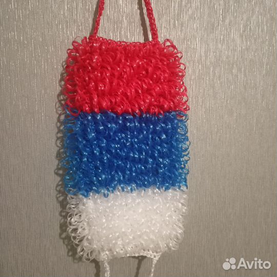 Мочалка ручной работы