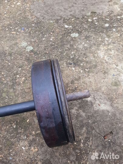 Штанга гриф блины бу