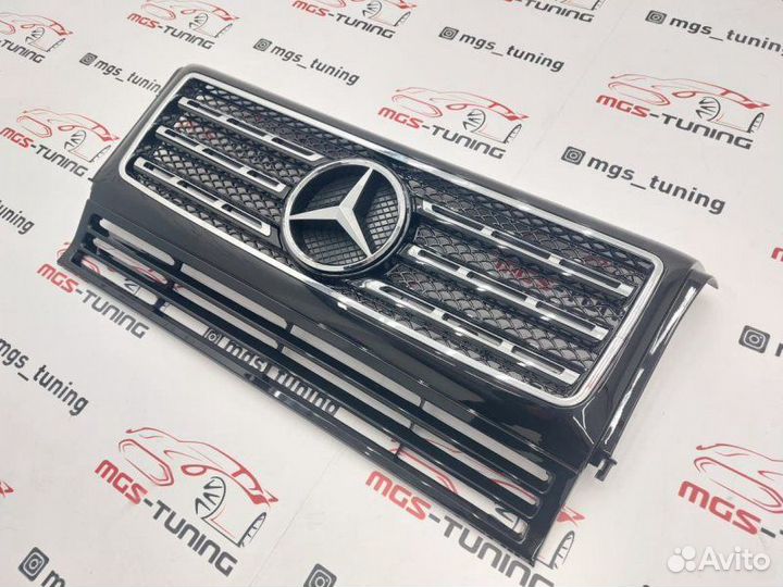 Решетка радиатора в стиле GLS на G-Class W463