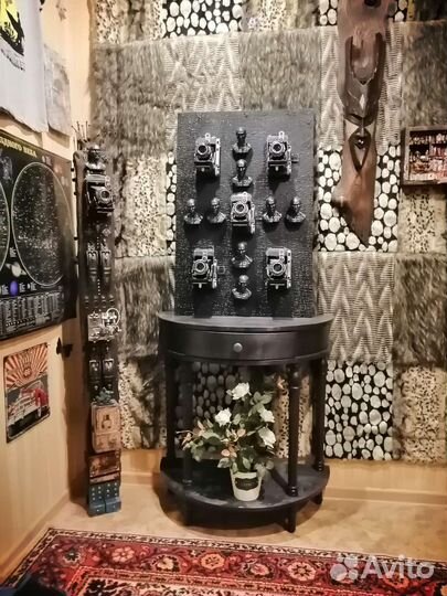 Картина панно ассамбляж