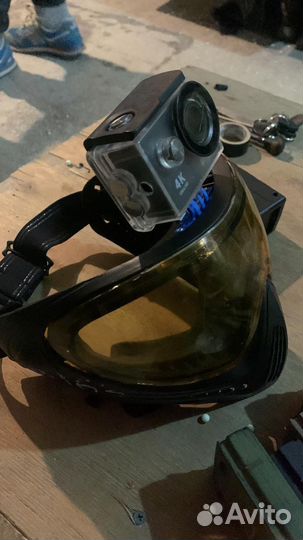 Крепление экшен камеры GoPro для маски DYE i4 и i5