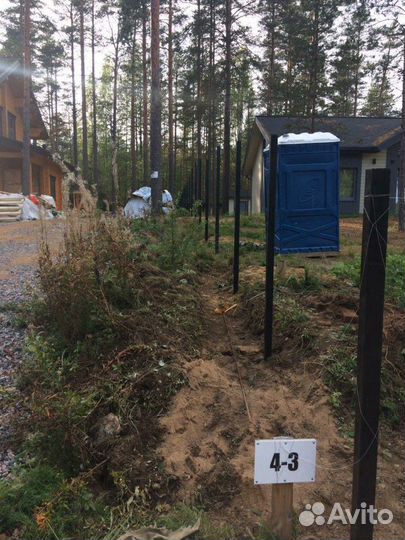 Винтовой фундамент с установкой