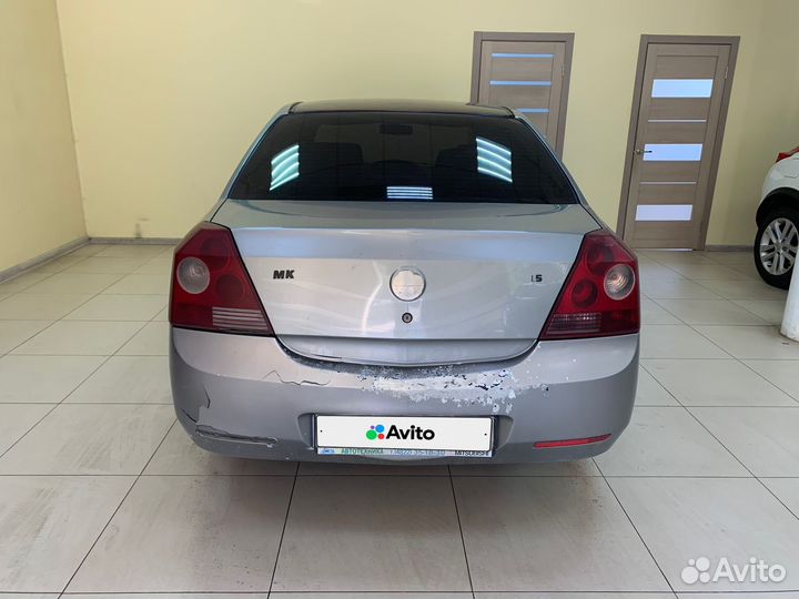 Geely MK 1.5 МТ, 2008, 135 481 км