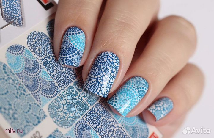 Слайдеры (наклейки) для дизайна ногтей