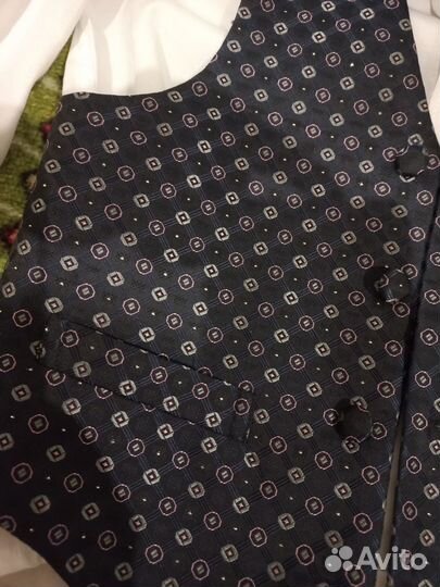 Рубашка, жилетка и бабочка мальчику на 2-3 года