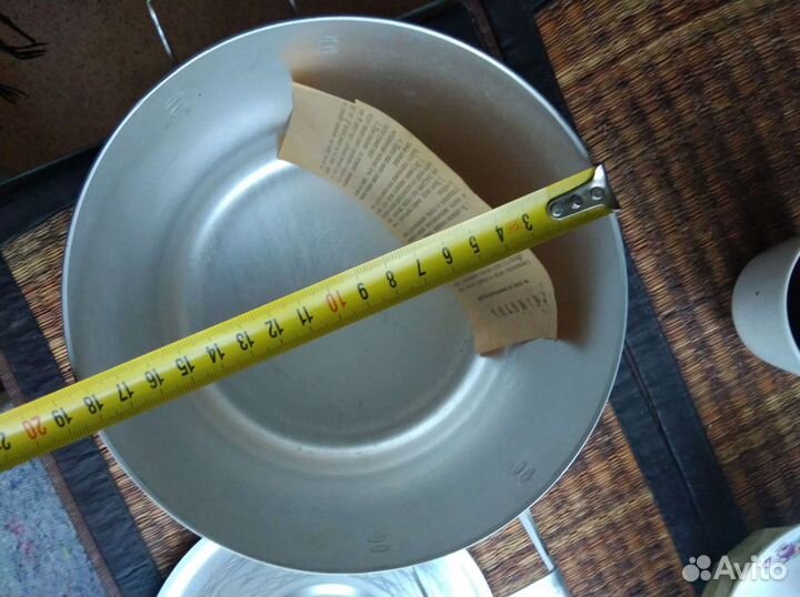 Кастрюля алюминиевая 3 л. и сковорода алюминиевая