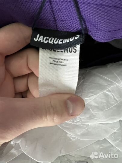 Панама Шляпа Jacquemus Purple 60 58 Оригинал