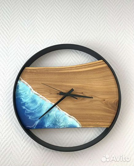 Обод для часов из слэба лофт