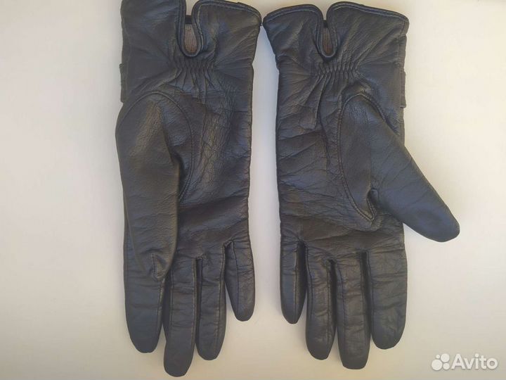 Перчатки кожаные женские новые