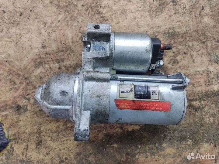 Стартер на hyundai solaris