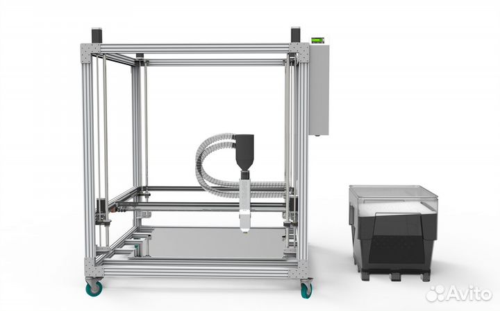 3d принтер Scale с гранyльной загрузкой