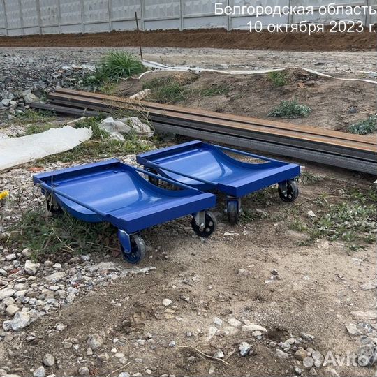 Тележка под колесо для перемещения авто nordberg