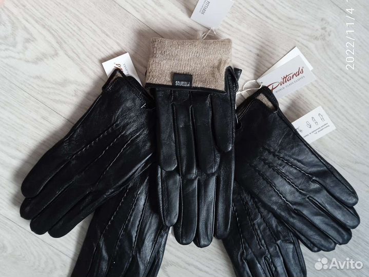 Мужские кожаные перчатки