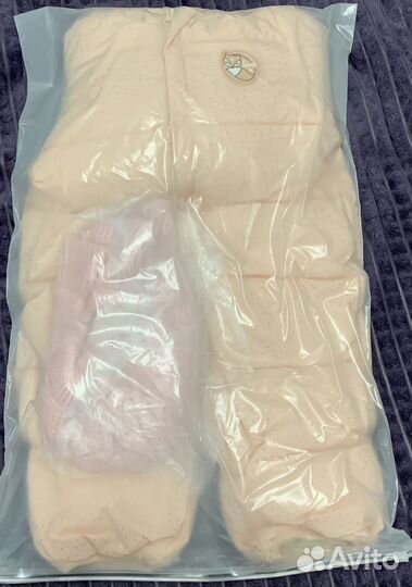 Зимний комбинезон для девочки 74