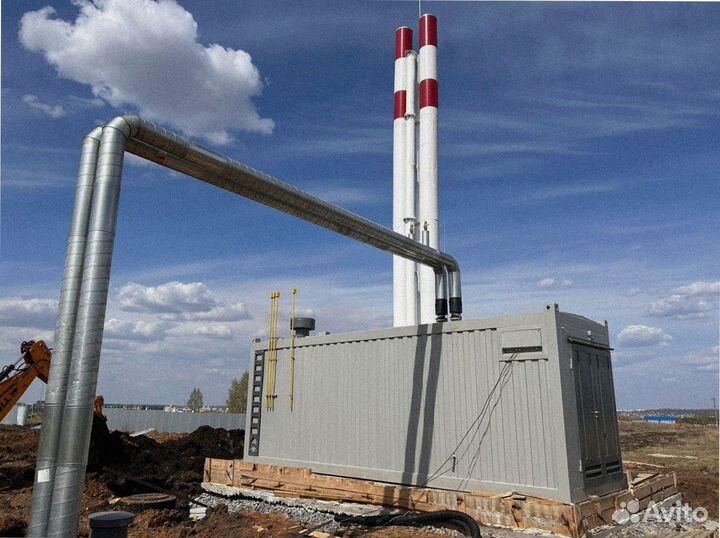 Блочно-модульная котельная alfa 200. до 1,9 мвт