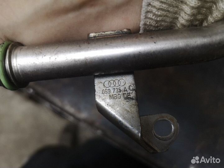 Трубка подачи масла в турбину Audi Q5, A4, A5