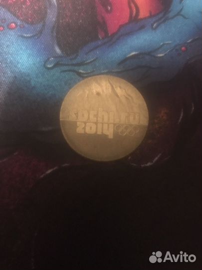 Олимпиада сочи монета