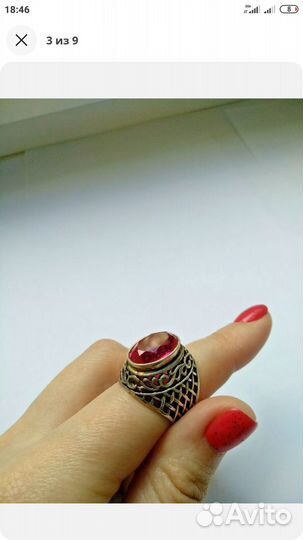 Перстни СССР Серебро 875 пробы