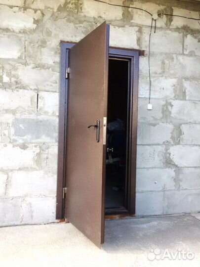 Двери металлические утепленные/холодные