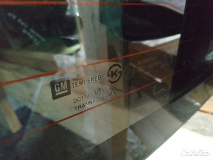 Стекло заднее Chevrolet Cruze J300 F16D3 2012