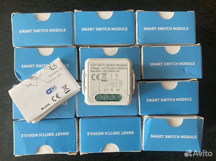 Умный дом реле Wi-Fi Tuya алиса