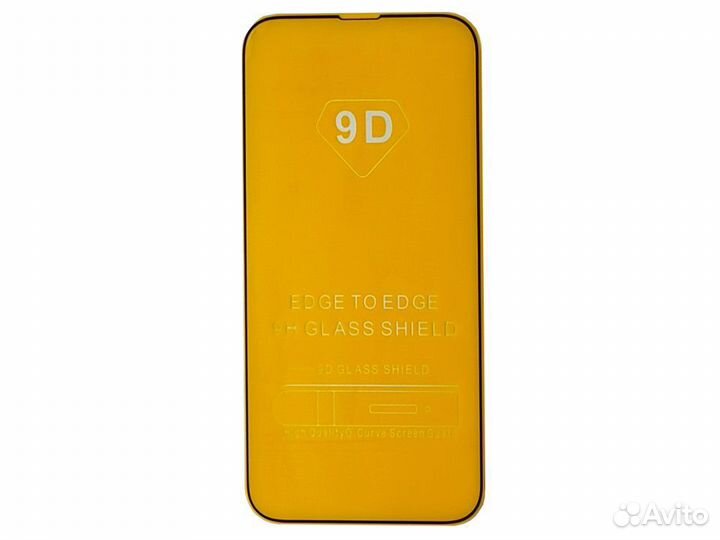 Стекло для Apple iPhone 13/13 Pro 5D (Черный)