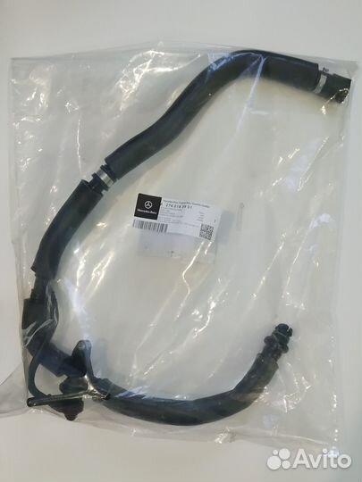 Трубка-клапан вентиляции картерных газов Mercedes