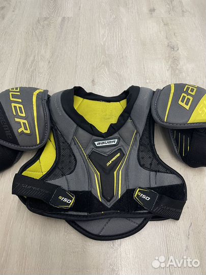 Нагрудник хоккейный bauer детский