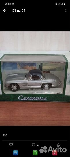 Модели cararama 1:43 mercedes