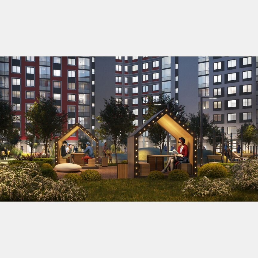 1-к. квартира, 36,3 м², 3/12 эт.