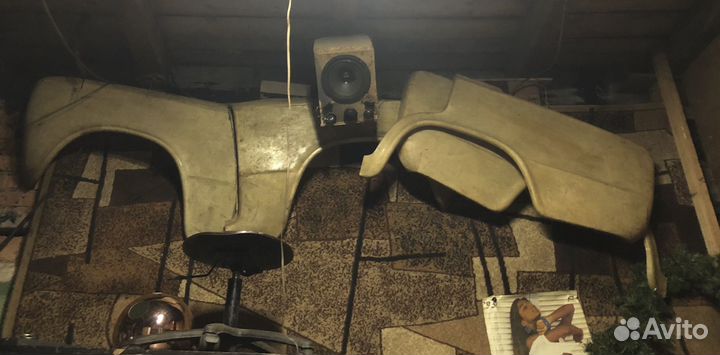 Крылья пластиковые на ваз 2101