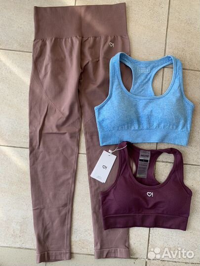 Топы леггинсы спортивные Mote р XS-S новые
