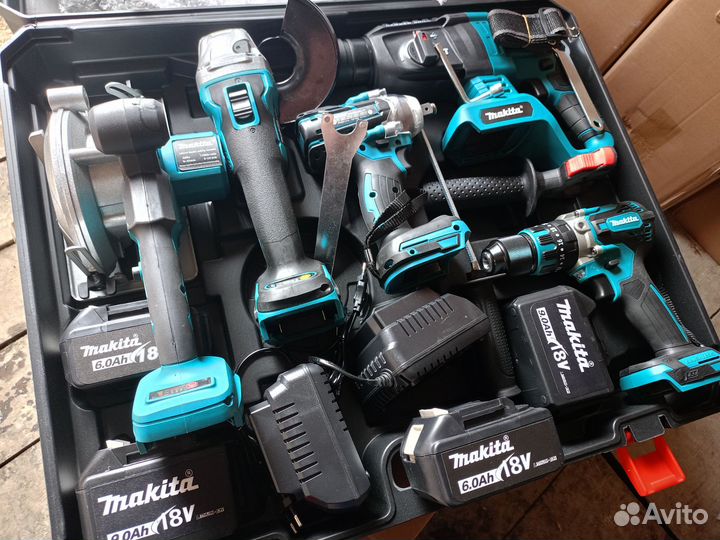 Набор makita 6 в 1 набор макита 5 в 1