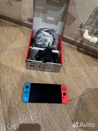 Nintendo switch oled + игры