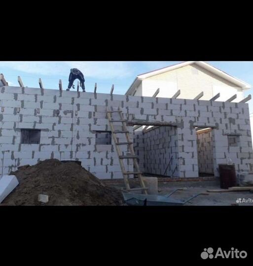 Строительная бригада узбеки