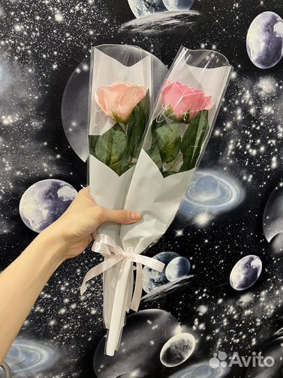 Мыльная роза в упаковке