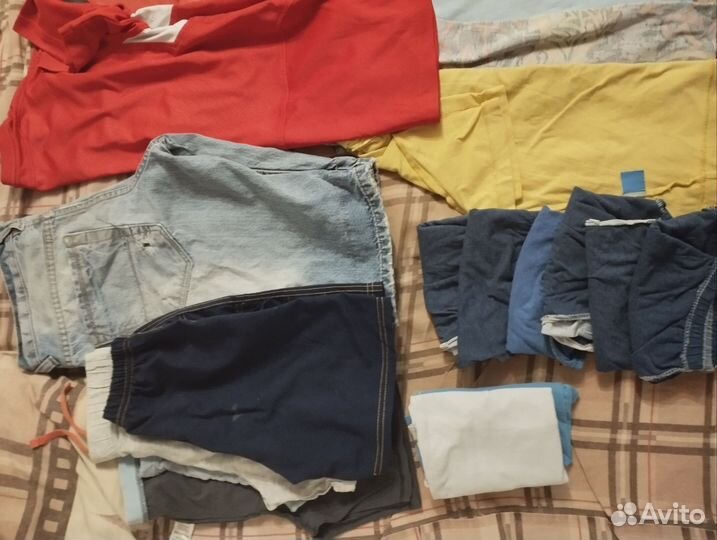 Детские вещи пакетом на мальчика 4-7 лет