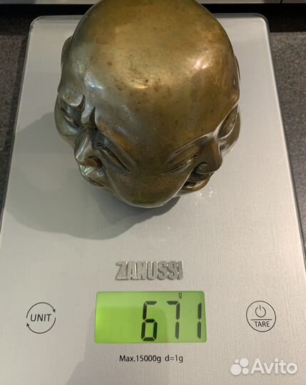 Статуэтка голова Будды 4 лика 4 эмоции