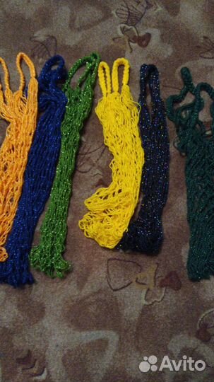 Сумка авоська вязаная