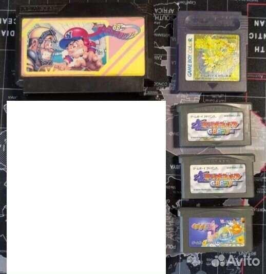 Картриджи nintendo famicom и gameboy