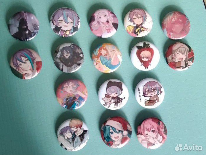 Значки аниме pj sekai