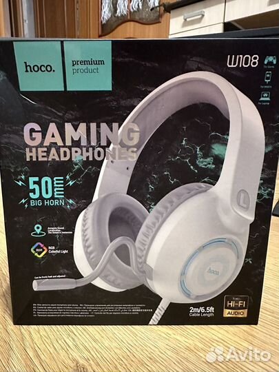 Игровые наушники с микрофоном