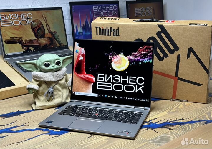 Невесомый Lenovo Thinkpad X1 Titanium Yoga I7 16GB