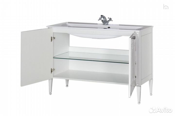 Тумба под раковину для ванной 120 Паола